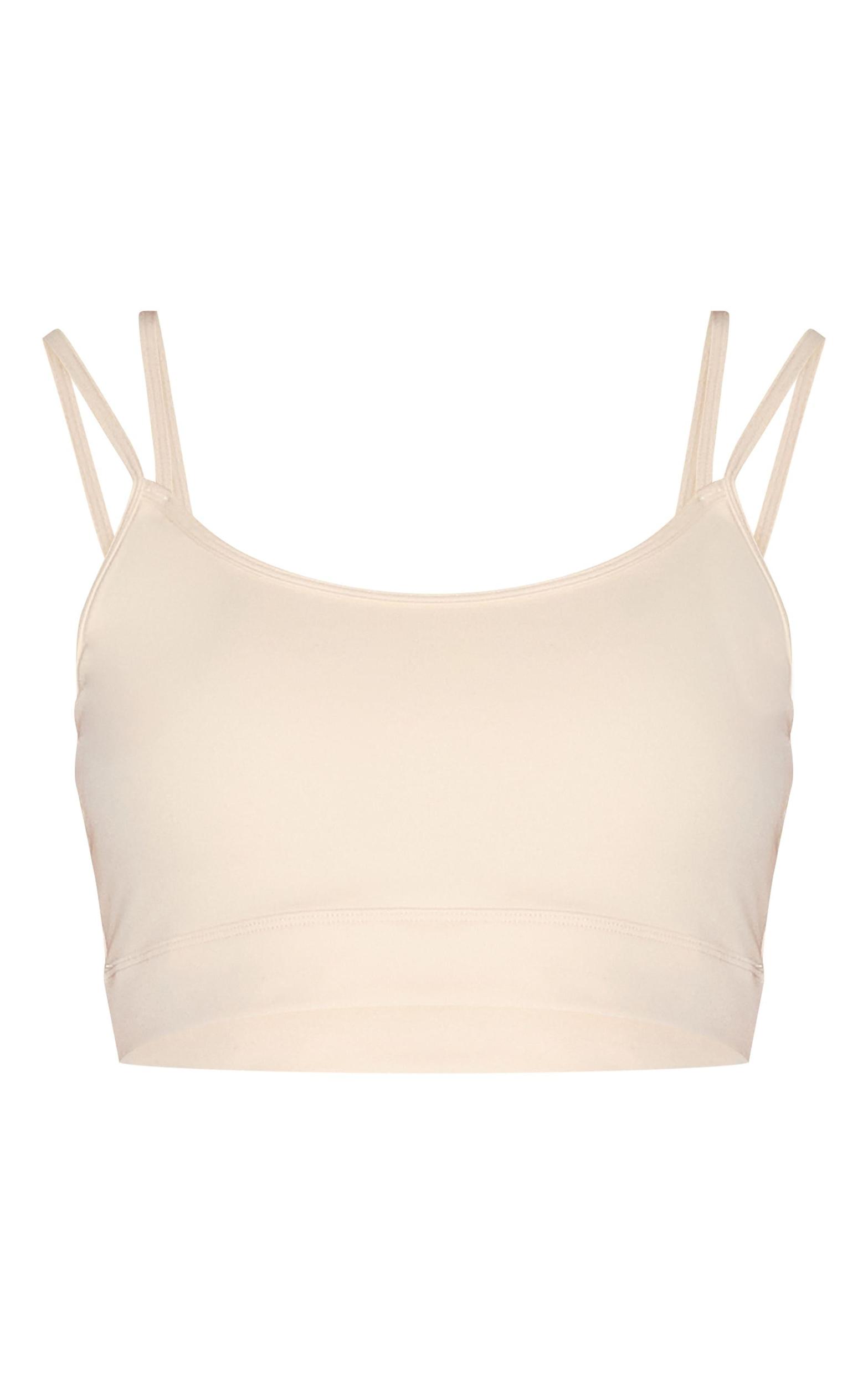 Bone Sculpt Padded Double Strap Sports Bra Product Image