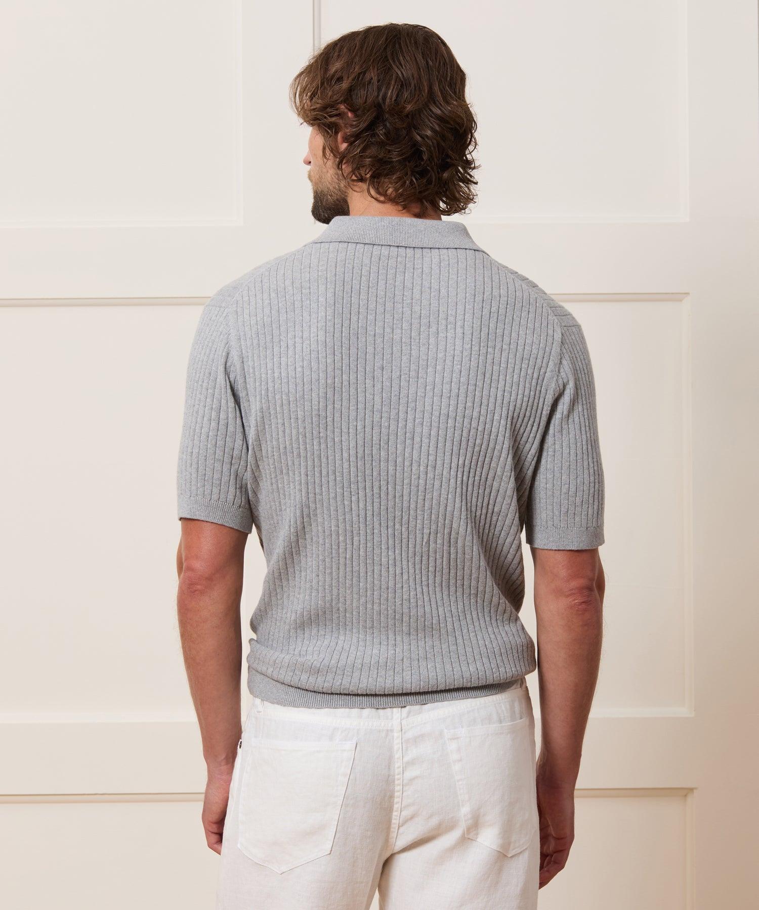 Cotton-Cashmere Sweater Polo Product Image