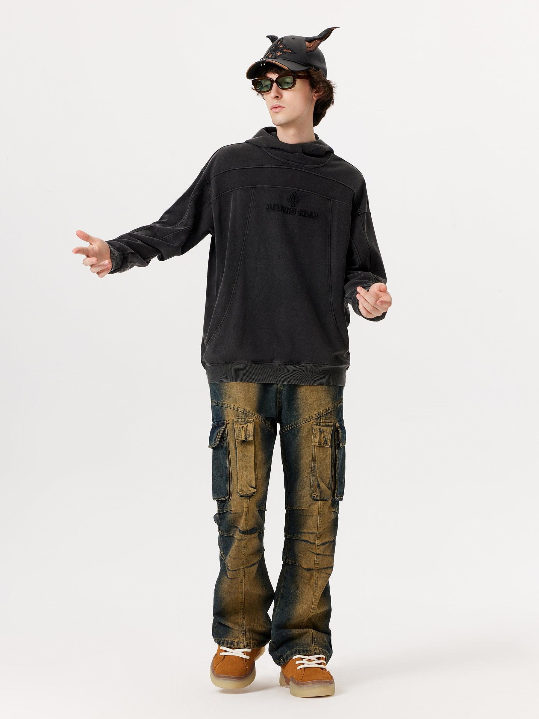 Aelfric Eden Ace of Spades Washed Pullover Hoodie Product Image