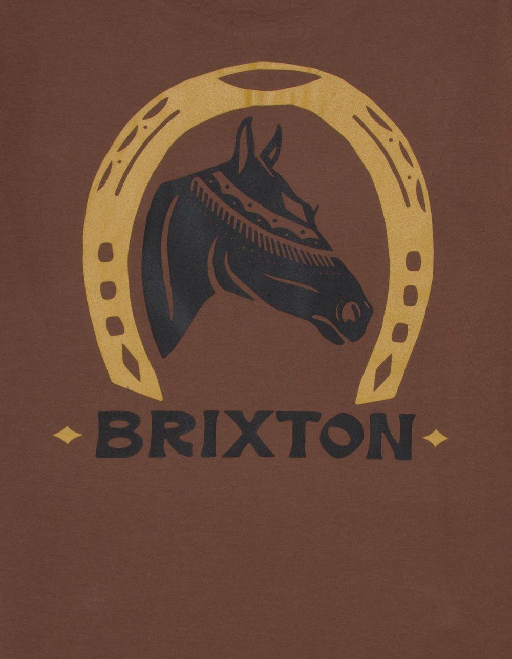 BRIXTON Blind Mens Tee - BROWN Product Image