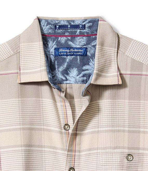 Tommy Bahama Canyon Beach Pebble Cay Plaid Long Sleeve Shirt Product Image