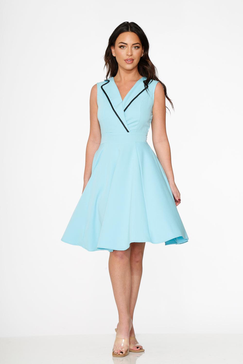 Blue Jenny Swing Dress Product Image