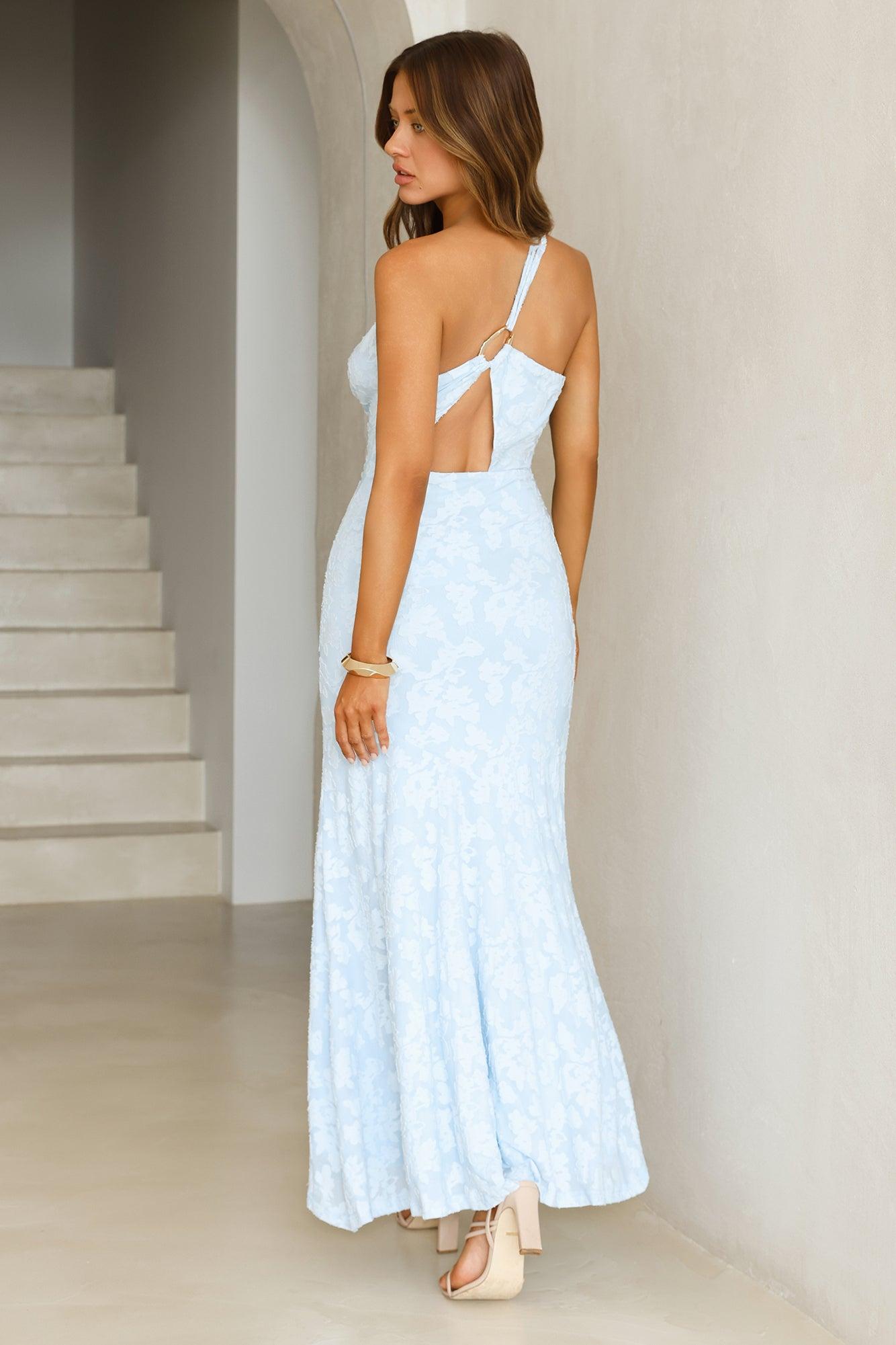 Pretty Haze Maxi Dress Blue Product Image