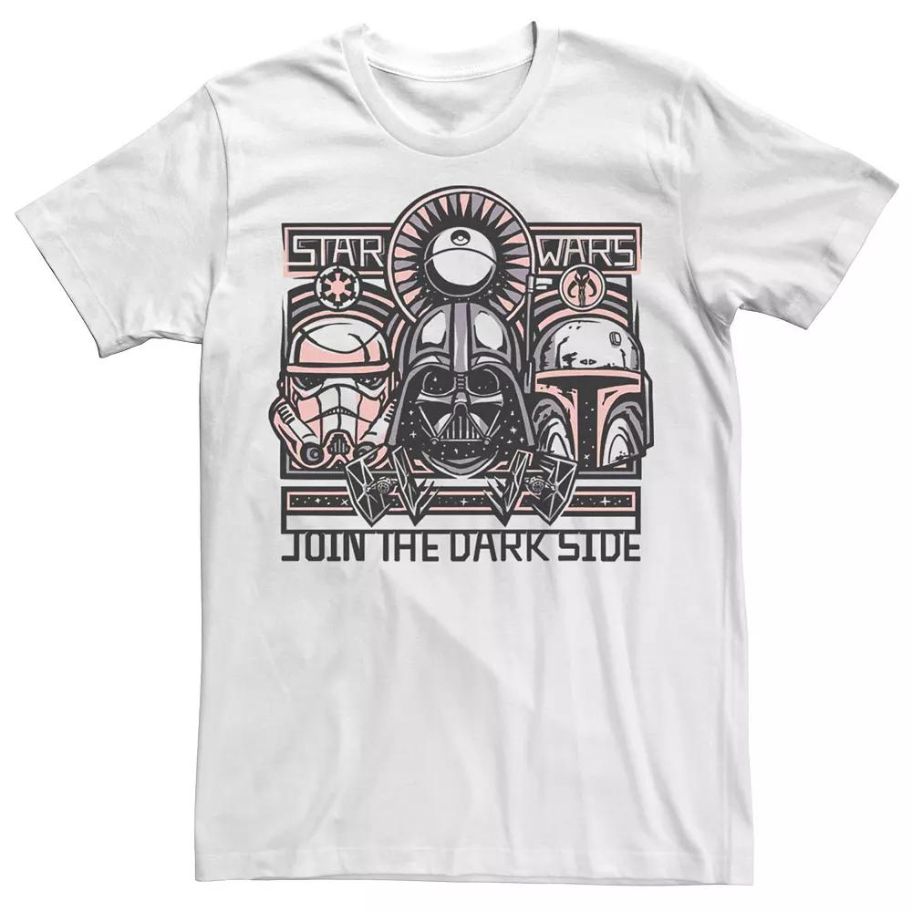 Men's Star Wars Join The Dark Side Boho Character Collage Tee,  Product Image