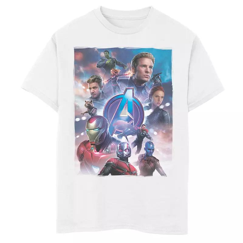 Boys 8-20 Marvel Avengers Endgame Group Poster Graphic Tee, Boy's,  Product Image