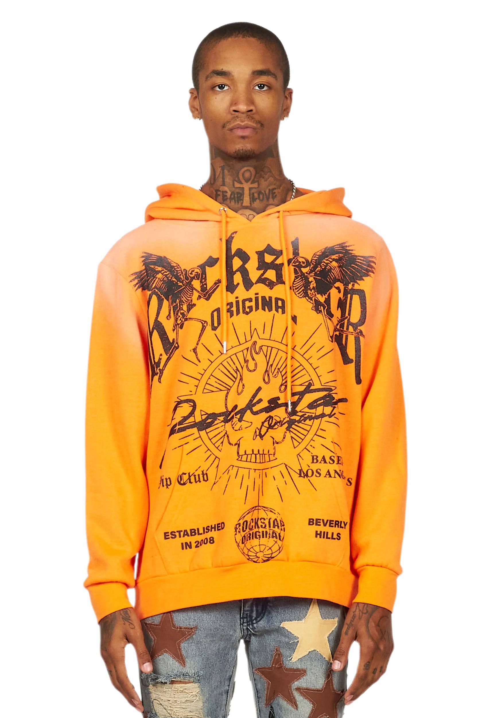 Tally Orange Graphic Hoodie Male Product Image