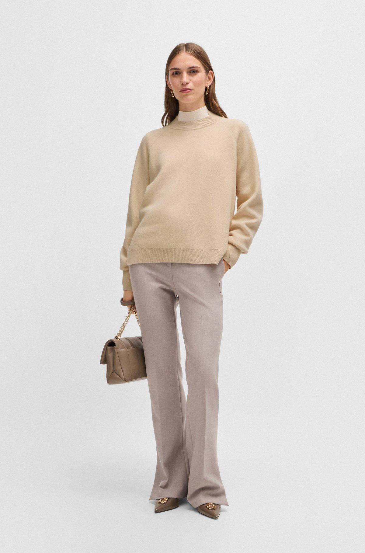 Knitted sweater in wool and cashmere Product Image