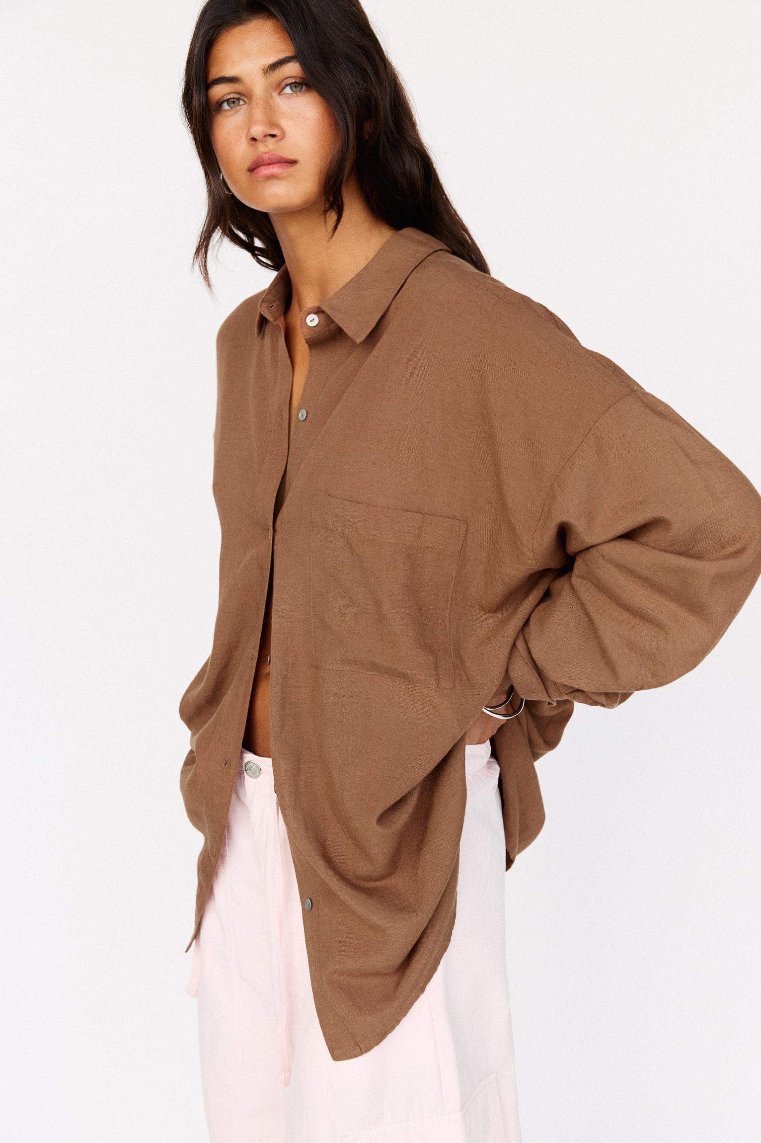 Rustic oversize shirt Product Image