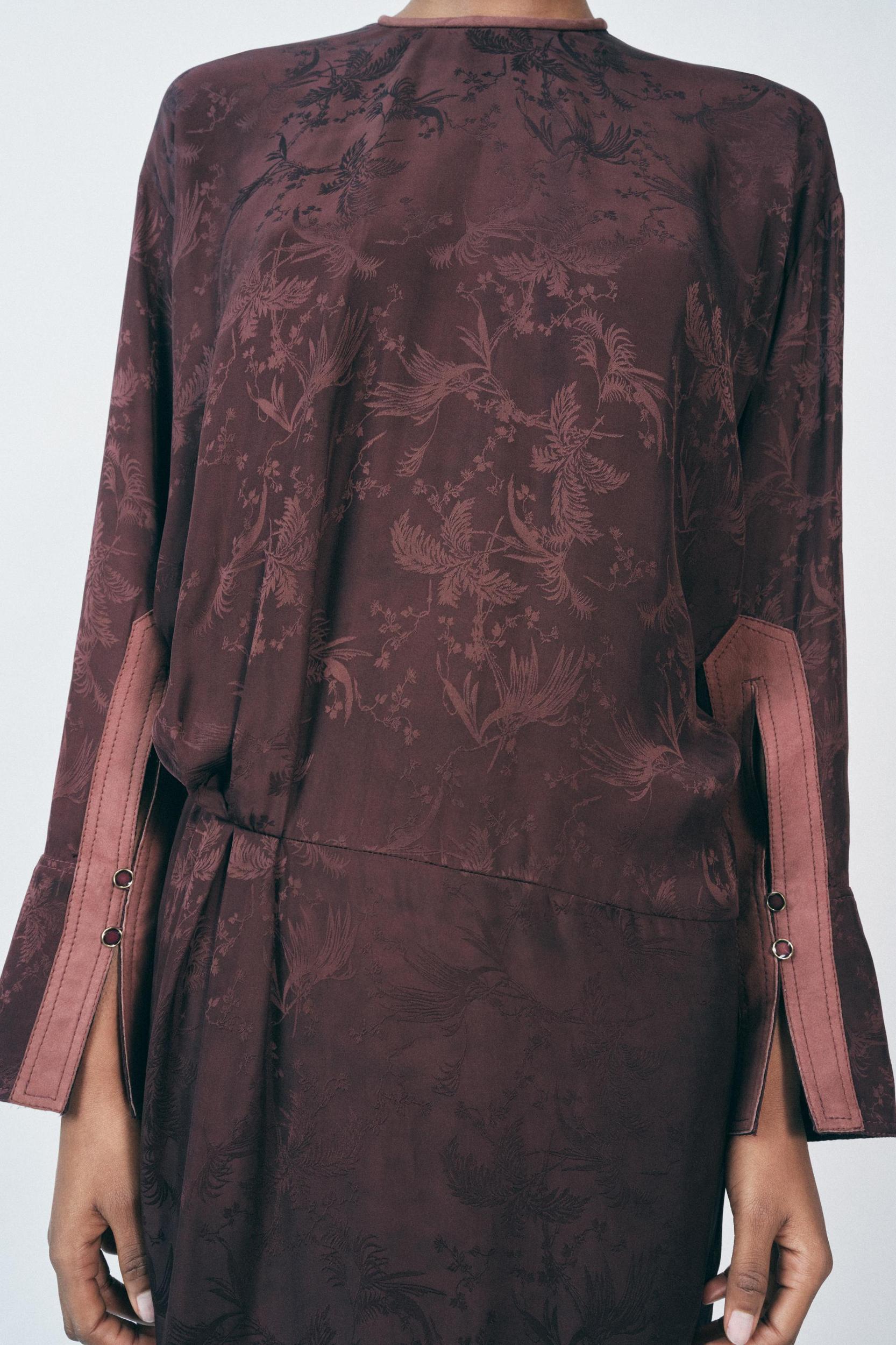 JACQUARD DRESS ZW COLLECTION Product Image