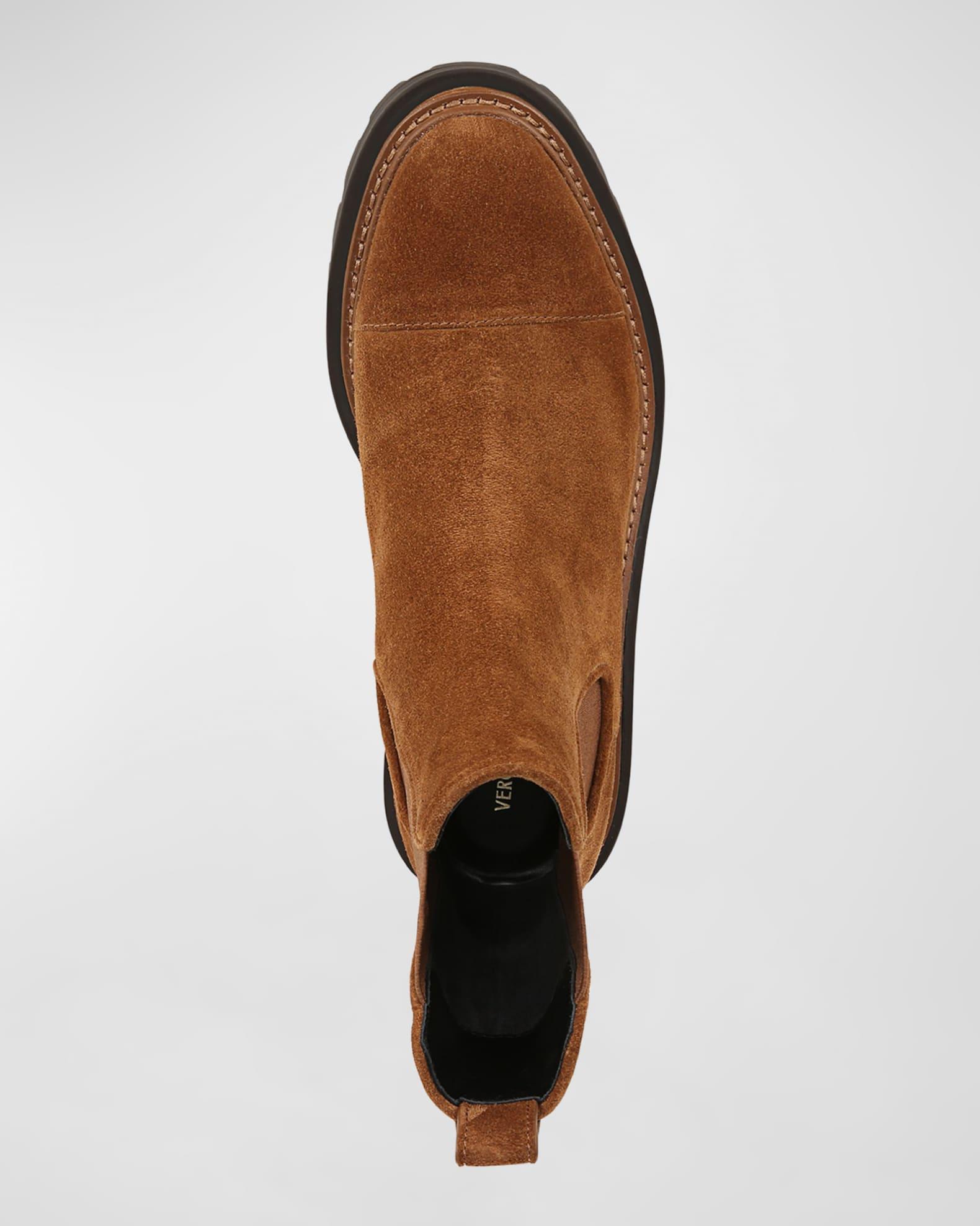 Delilah Suede Chelsea Booties Product Image