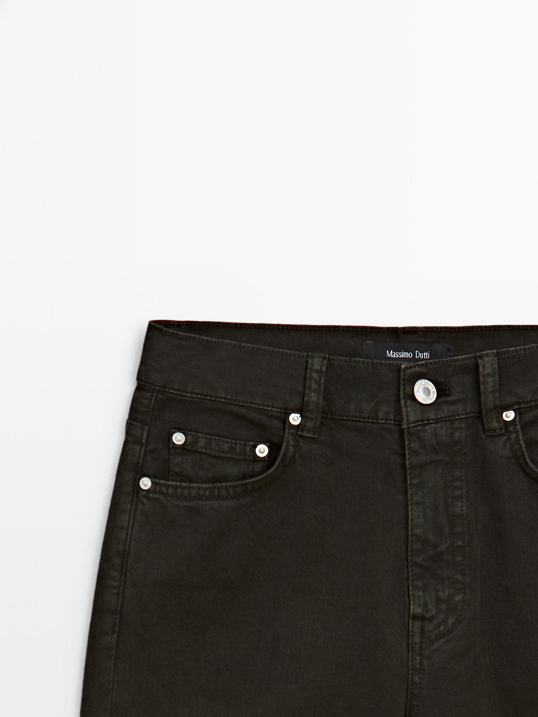 High-waist wide-leg jeans Product Image