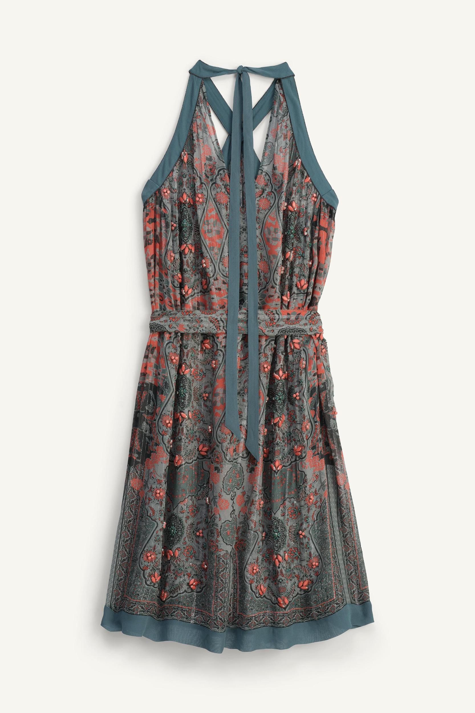 LIMITED EDITION PRINT HALTER DRESS Product Image