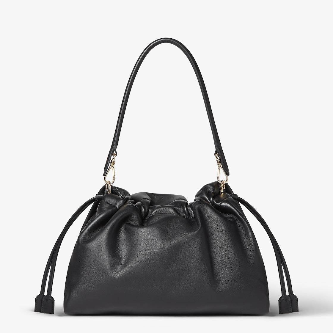 Mamma Baguette LargeBlack nappa leather bag Product Image
