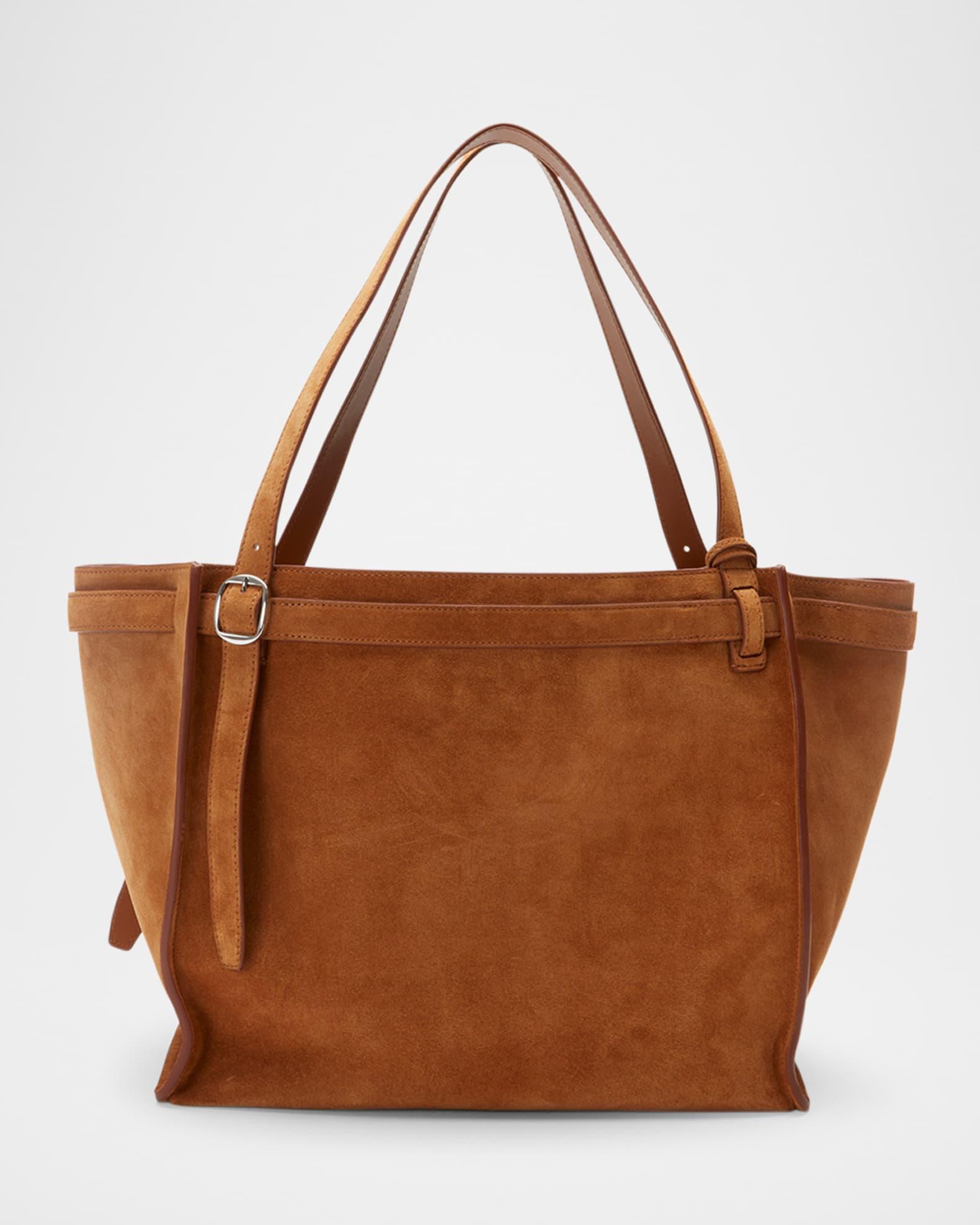 Belt Suede Shoulder Bag Product Image