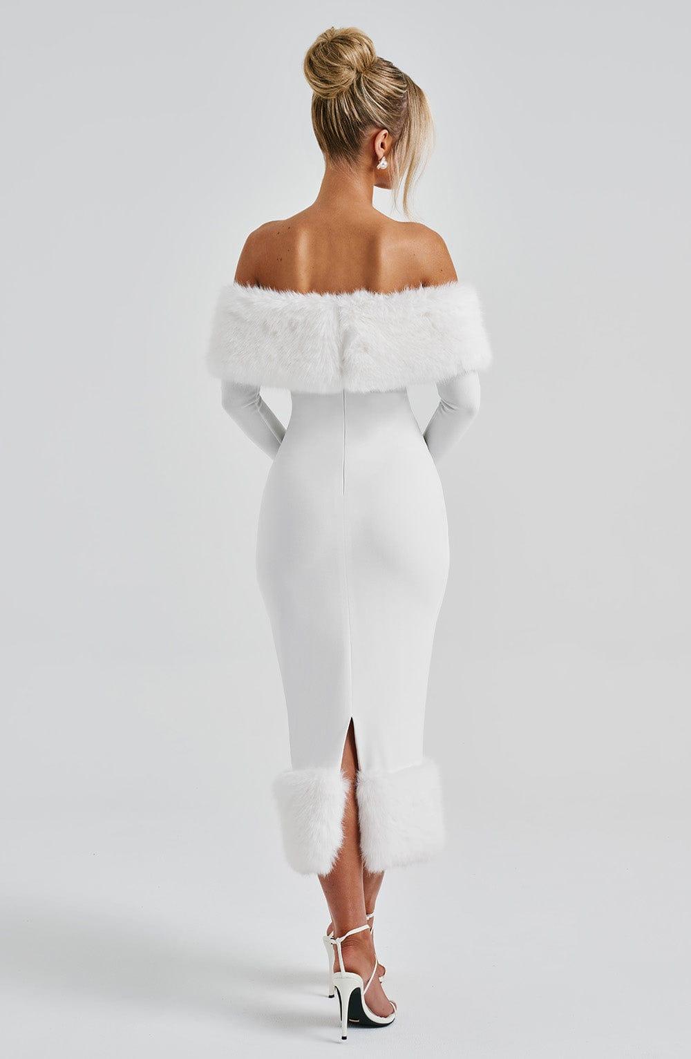 Vittoria Midi Dress - Ivory Product Image