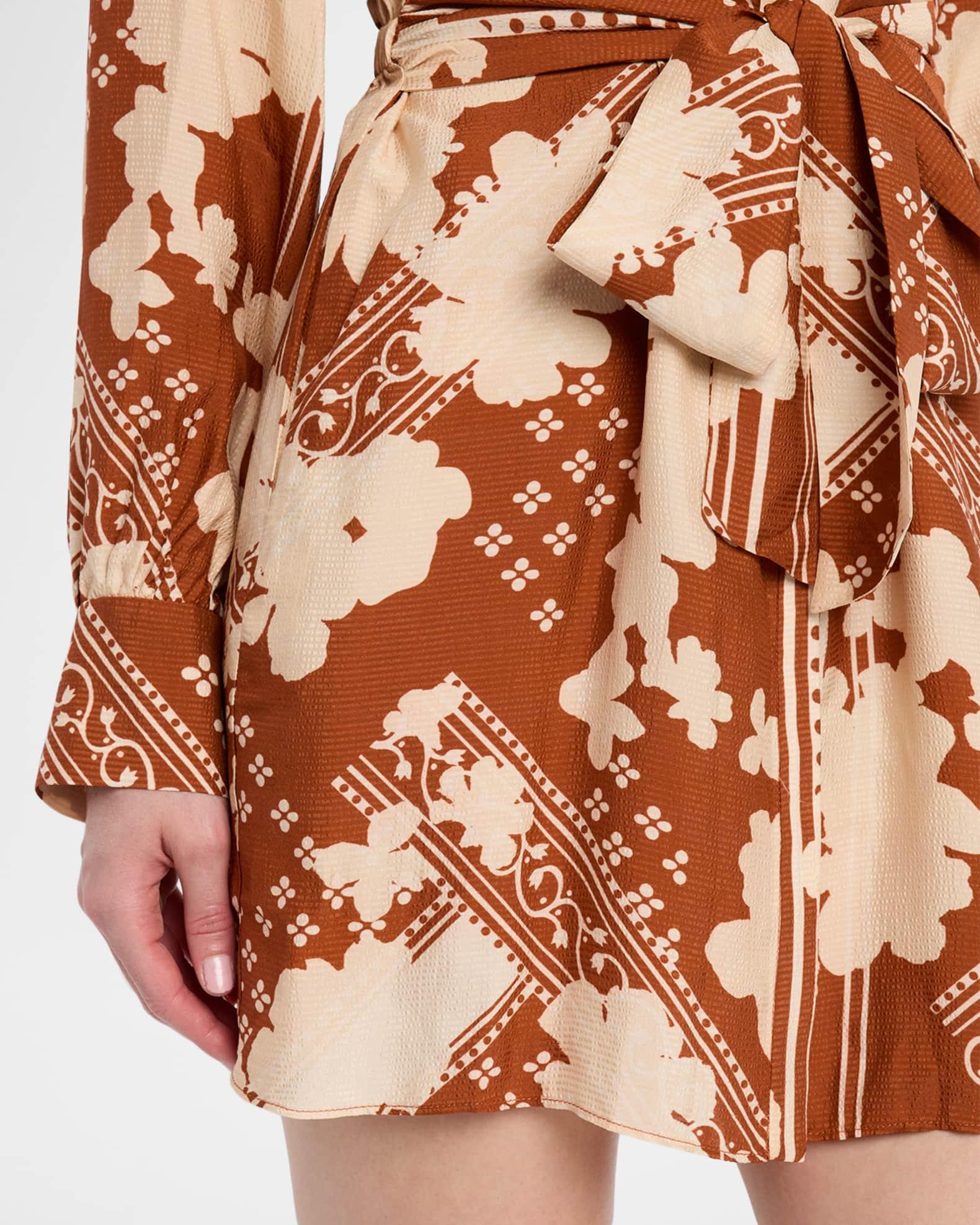 Ada Belted Mini Shirtdress Product Image