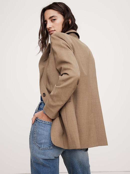 Standard Wool Flannel Blazer Product Image