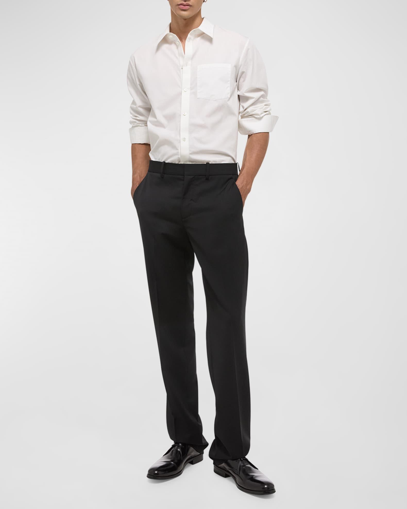 Men's Straight-Leg Crepe Suit Pants Product Image