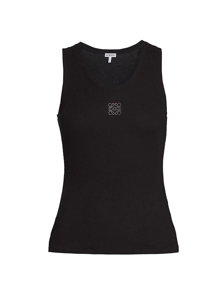 Anagram Logo Ribbed Tank Top Product Image