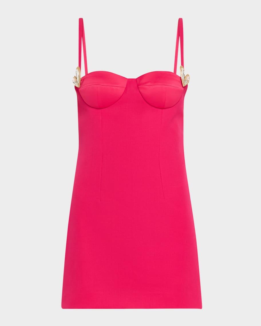 Crystal Heart Mini Dress Product Image