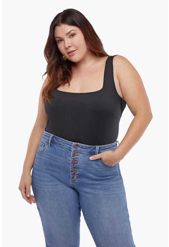 JustFab Margaux Platform Loafer Pump Womens Black/ White Size 8.5 Product Image