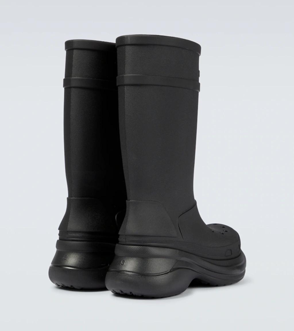BALENCIAGA X Crocs Water Resistant Boot In Black Product Image