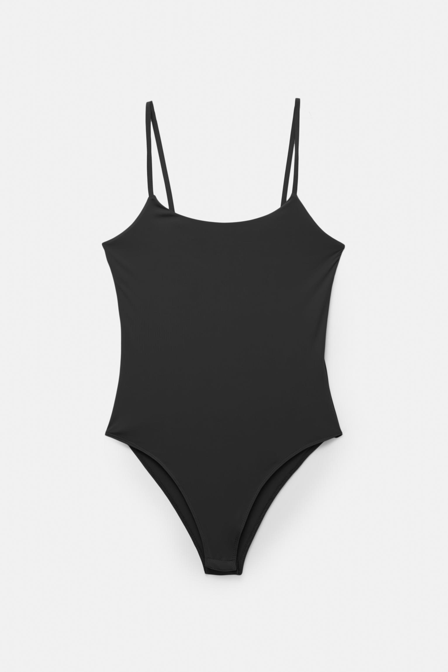 Strappy polyamide bodysuit Product Image