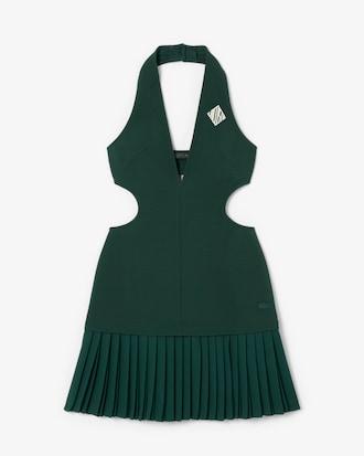 Runway Pleated Jersey Dress Product Image