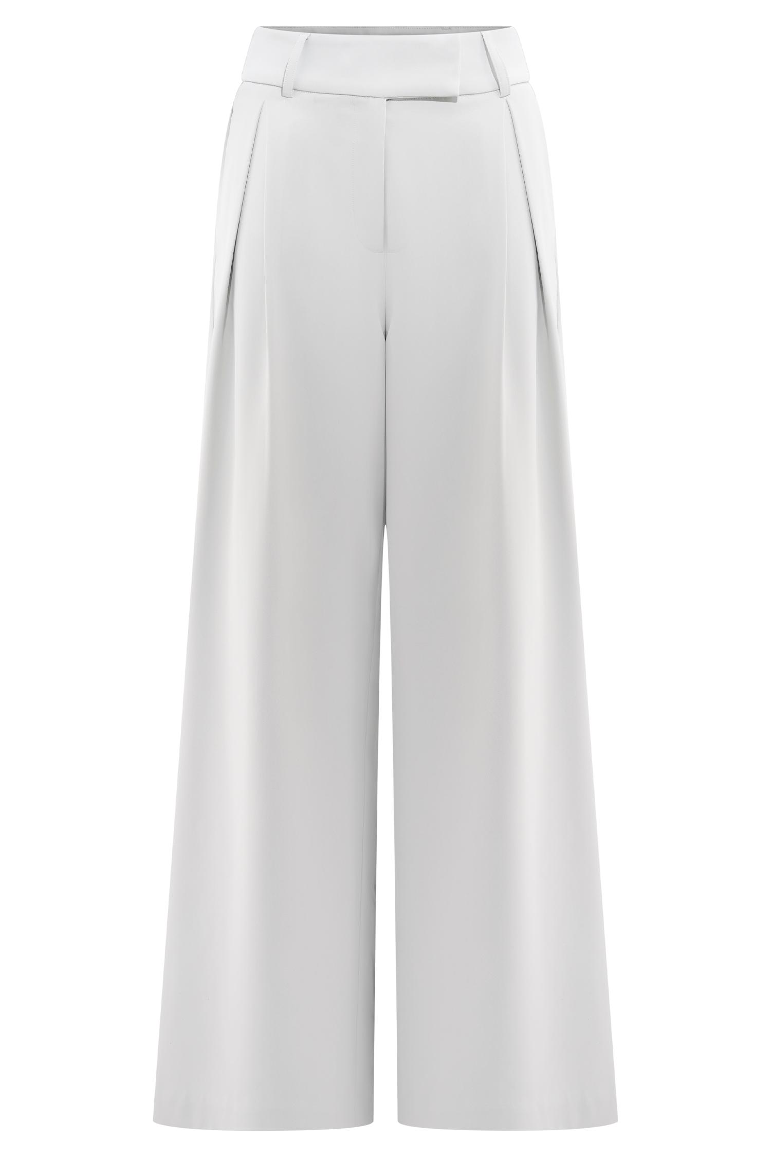 Jameson Pleated Wide Leg Pants - Light Sage Product Image