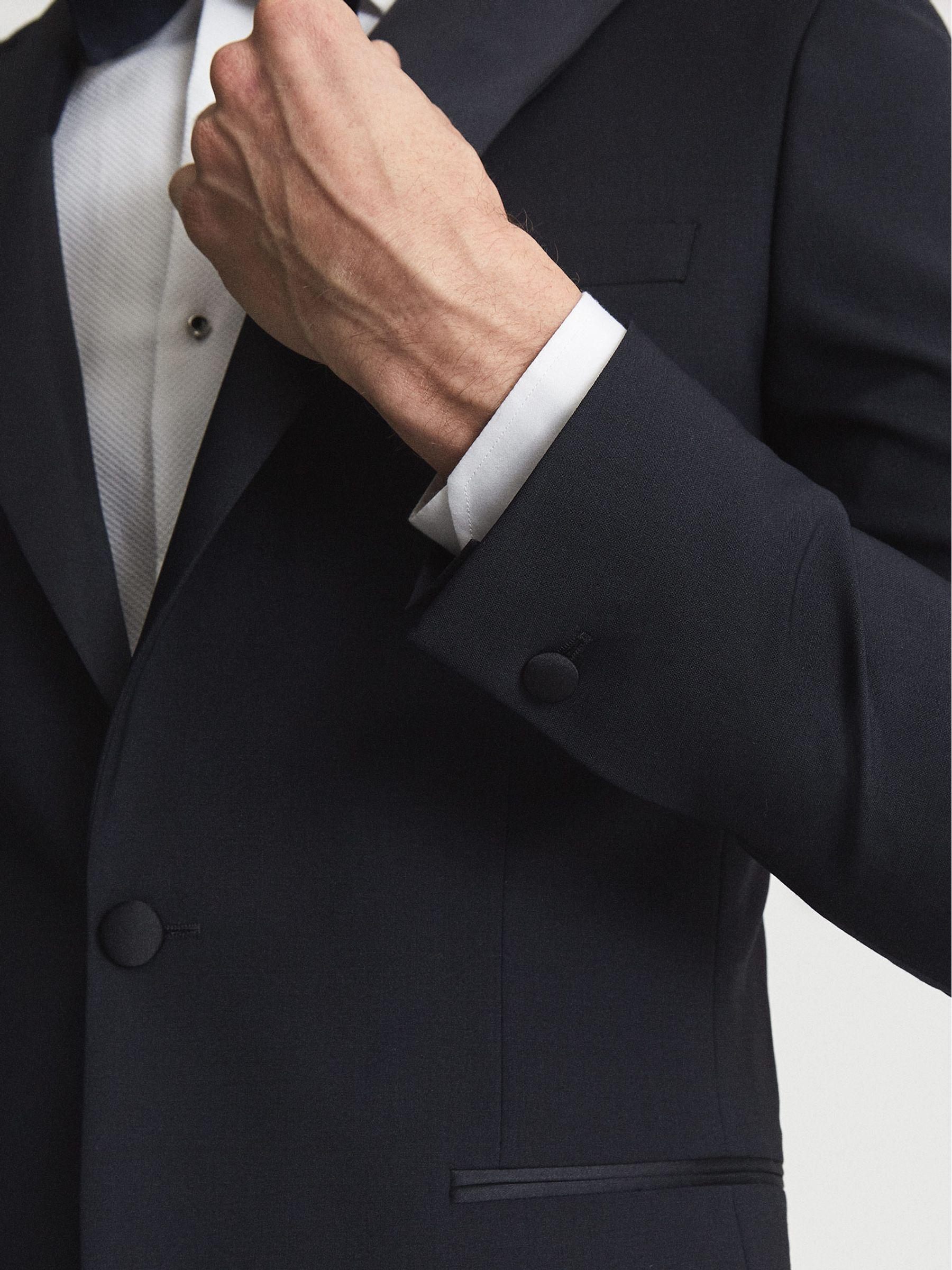 Modern Fit Performance Dinner Jacket in Navy Product Image