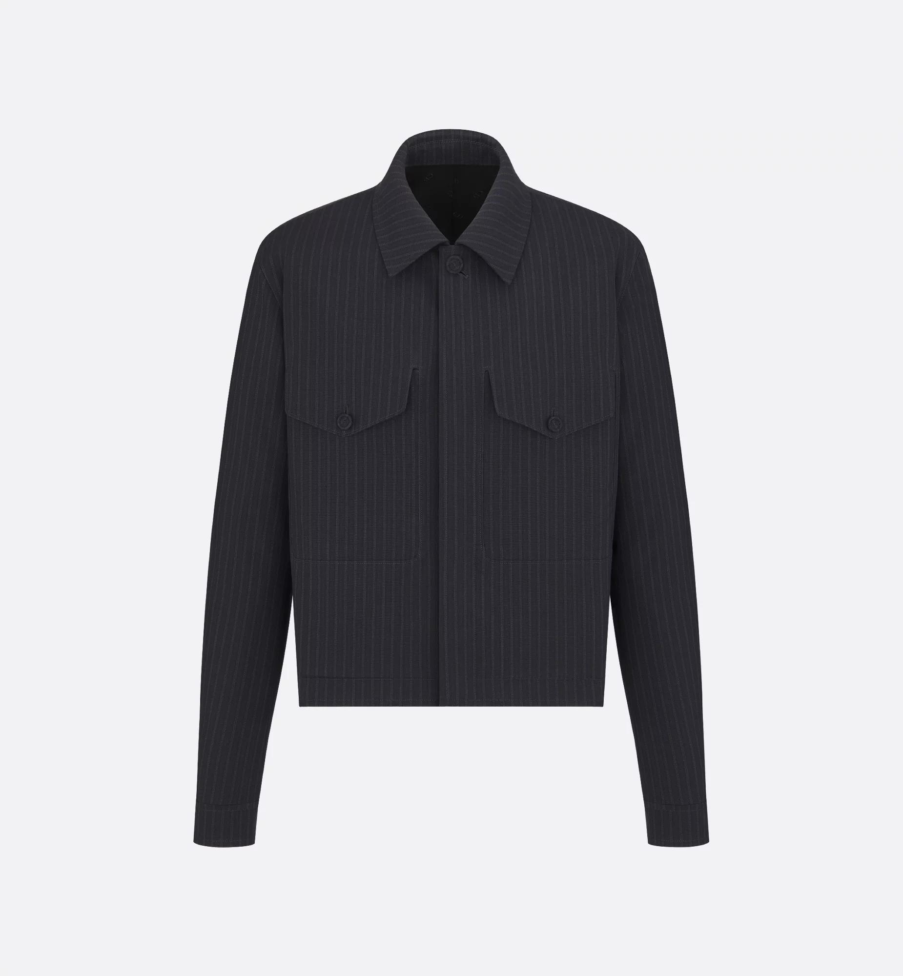 Jacket with Spread Collar Product Image