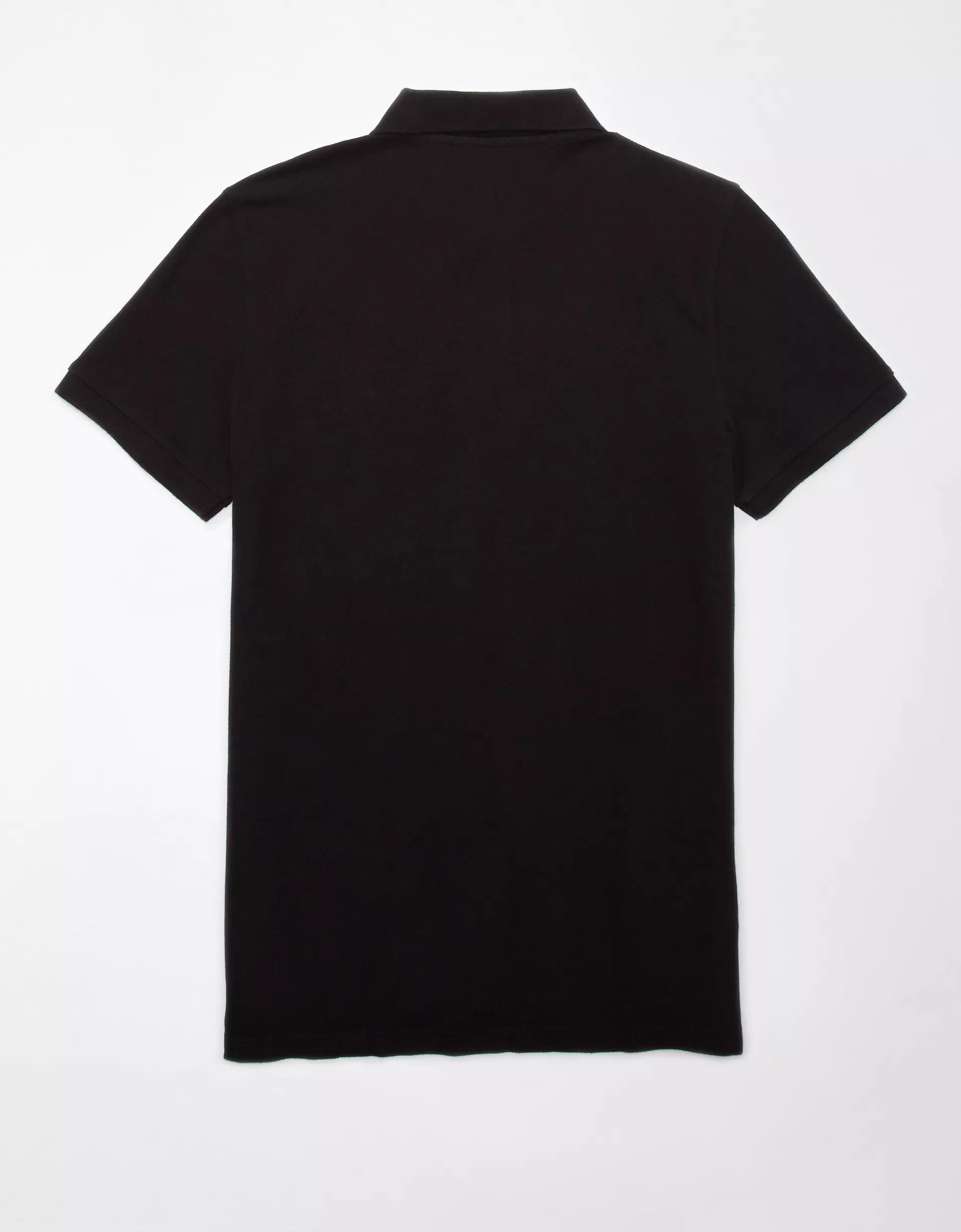 AE Lived-In Slim Fit Pique Polo Shirt Product Image