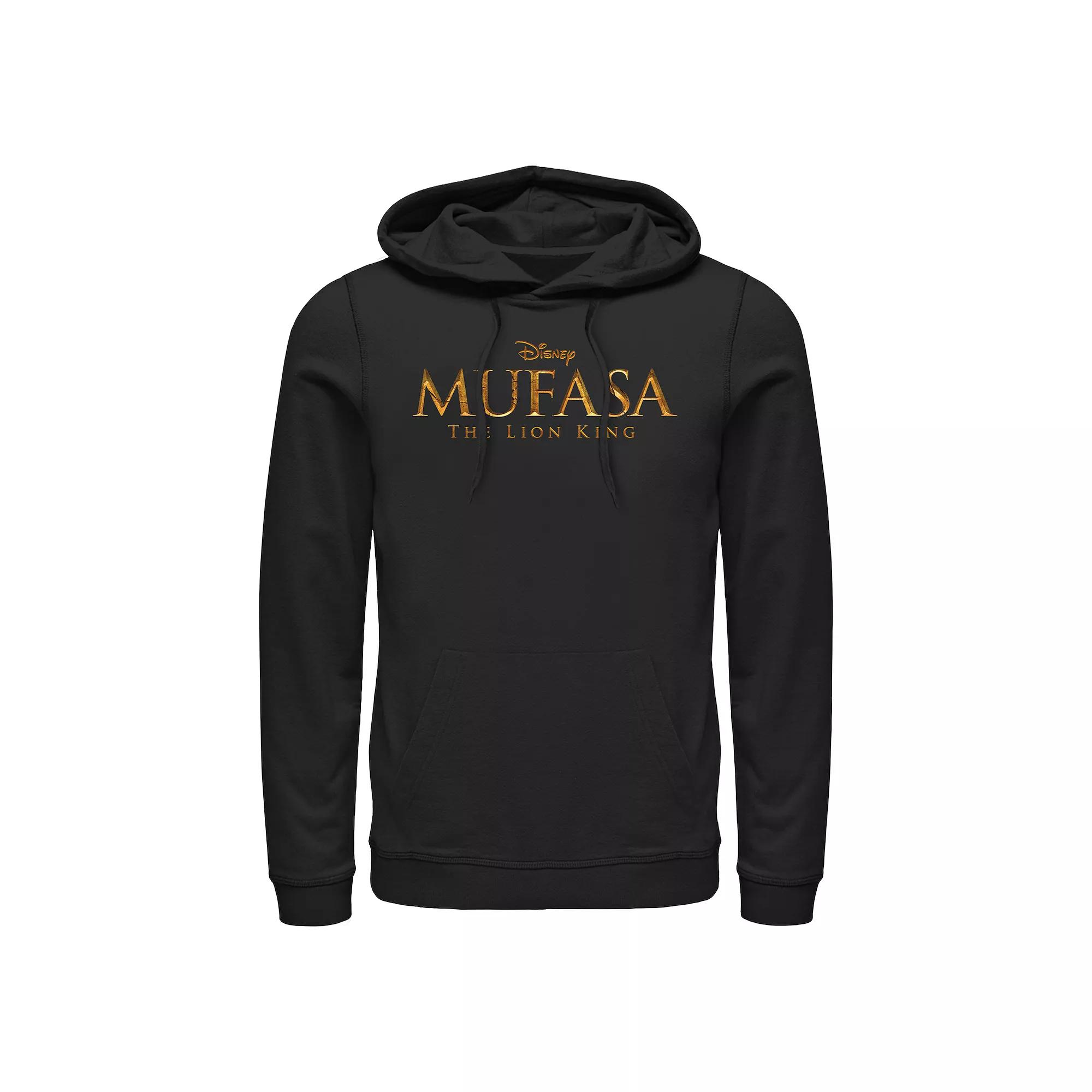 Disney's Mufasa The Lion King Title Logo Men's Graphic Hoodie,  Product Image