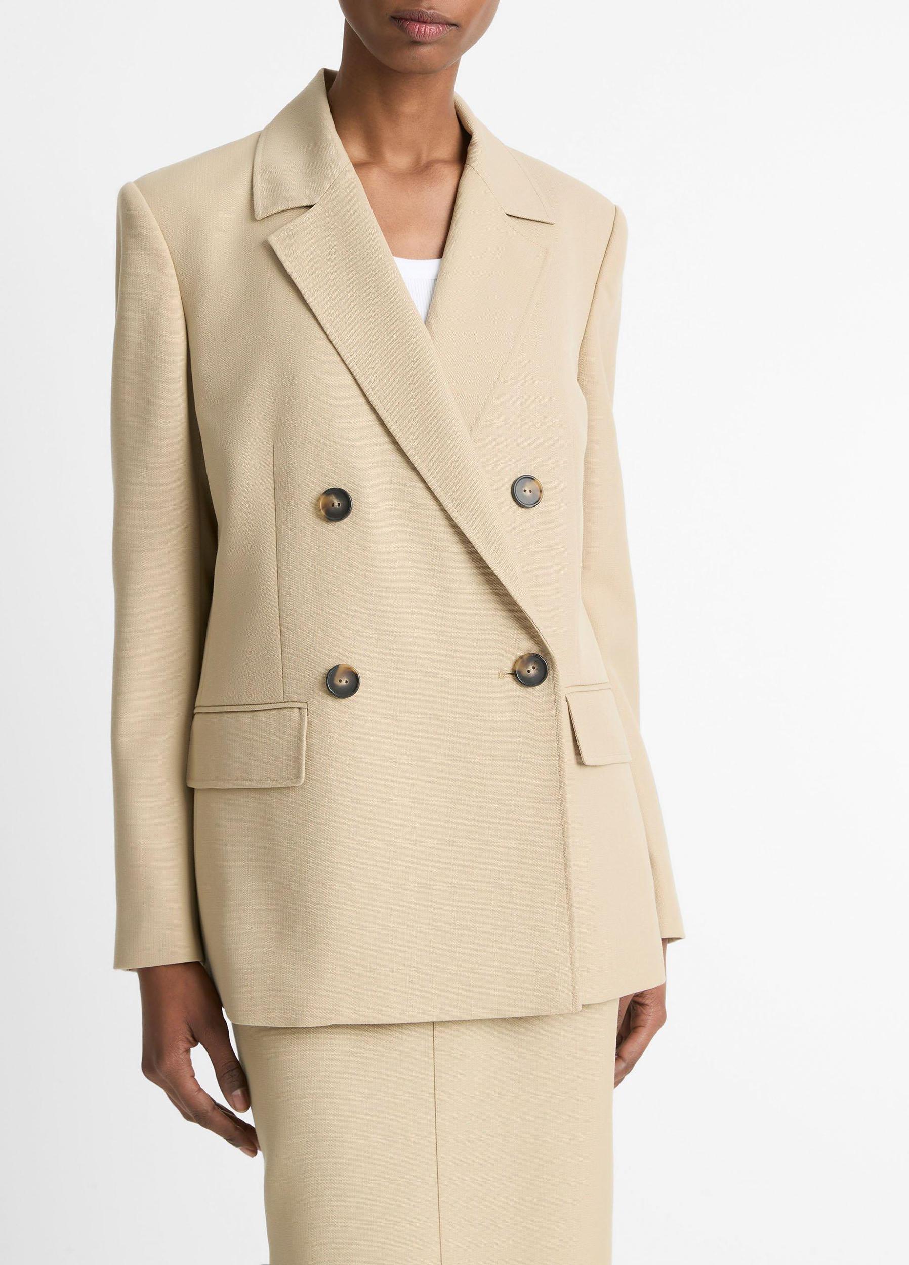 Tailored Italian Canvas Blazer Product Image