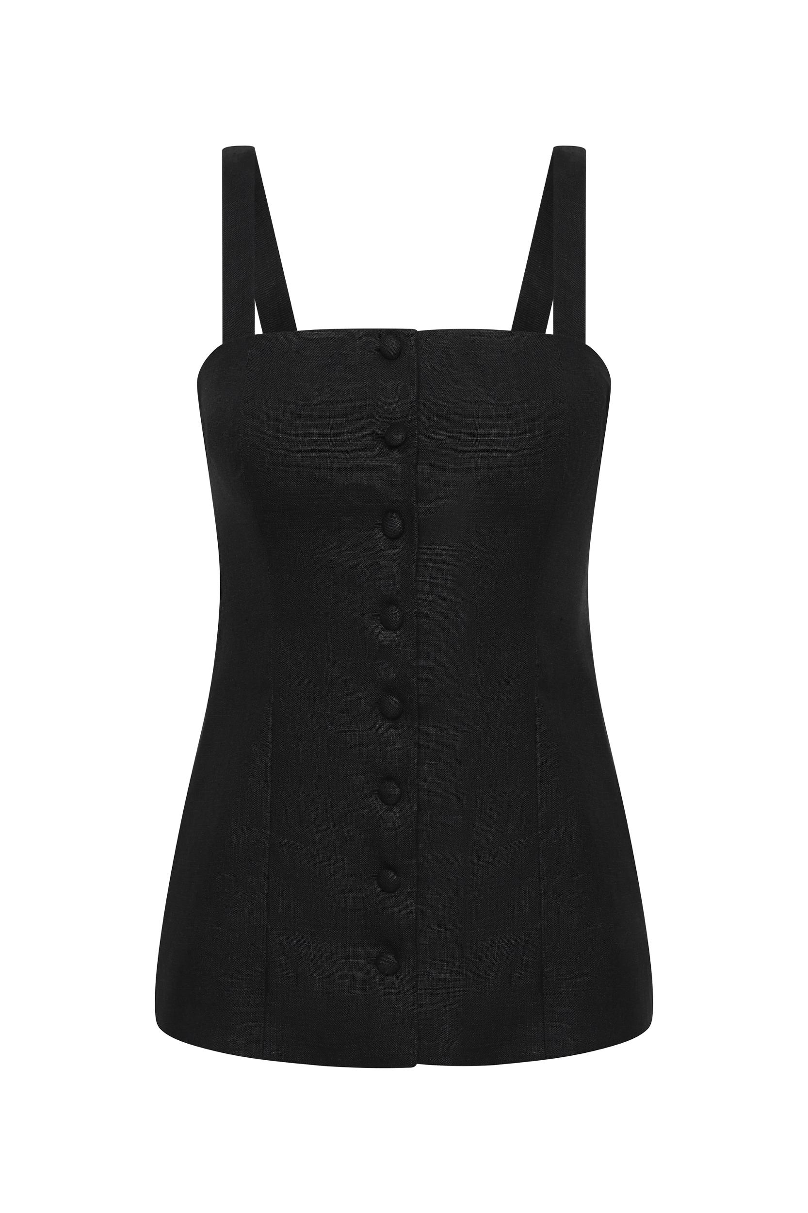 Corbiere Vest Black - Final Sale Product Image