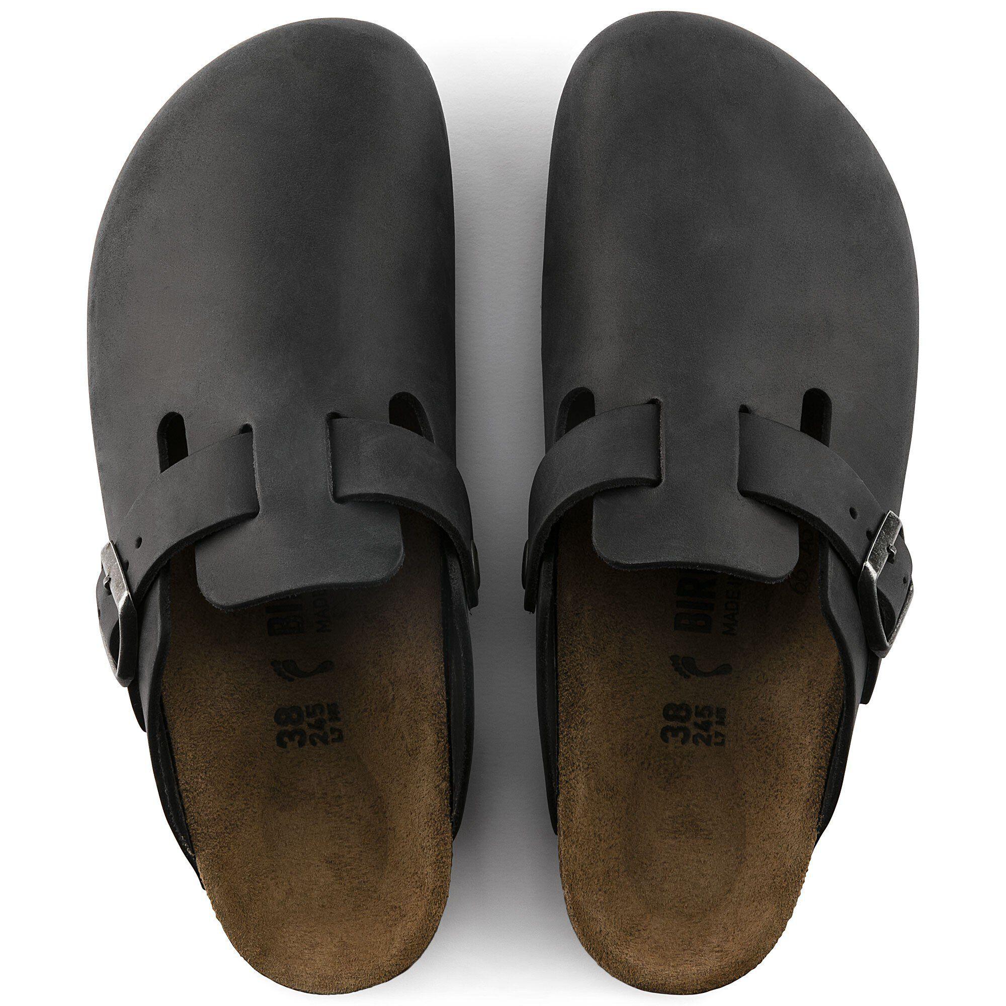 Mens Birkenstock Boston Clog - Dark Product Image