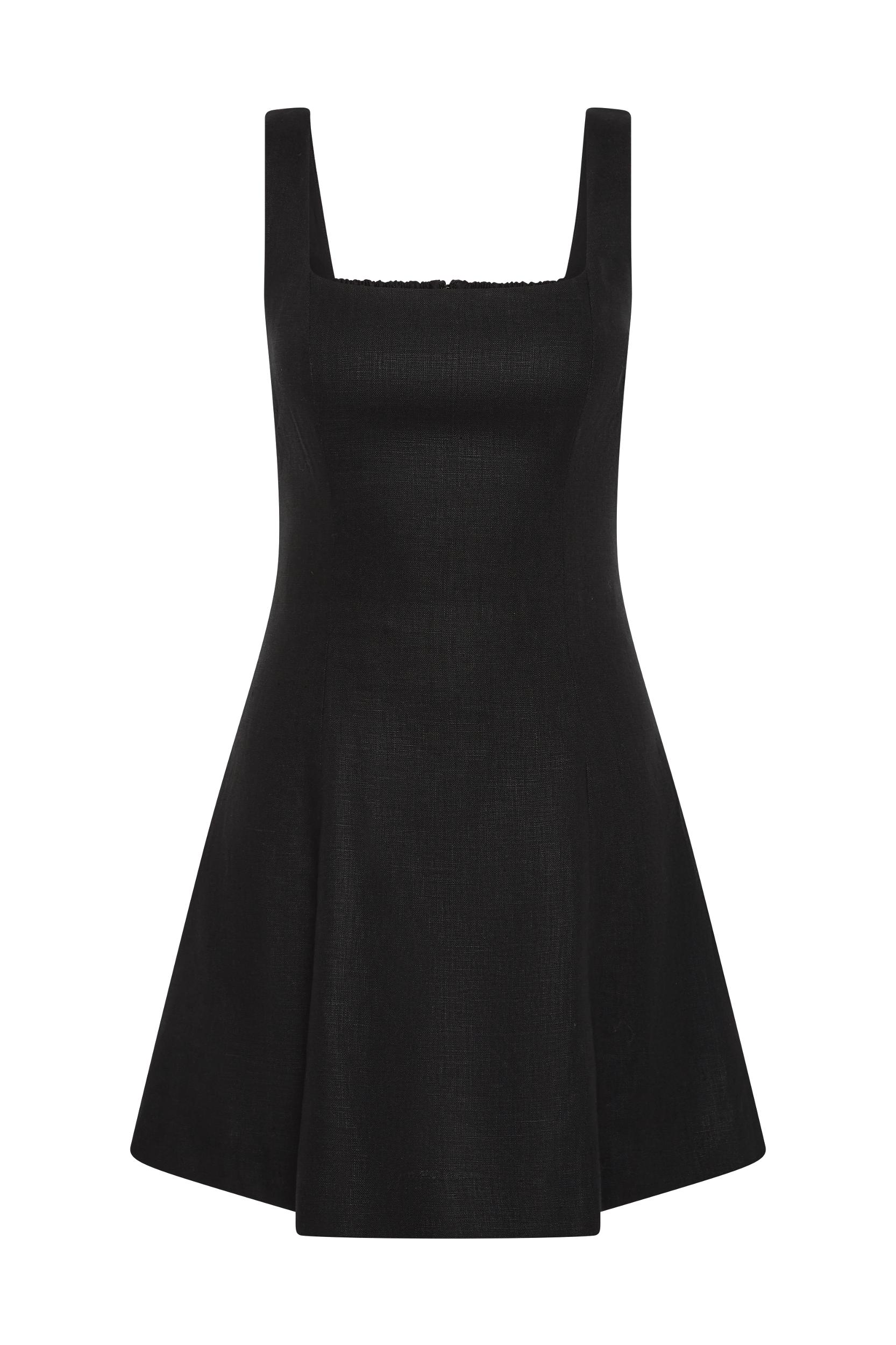 Felice Mini Dress Black - Final Sale Product Image