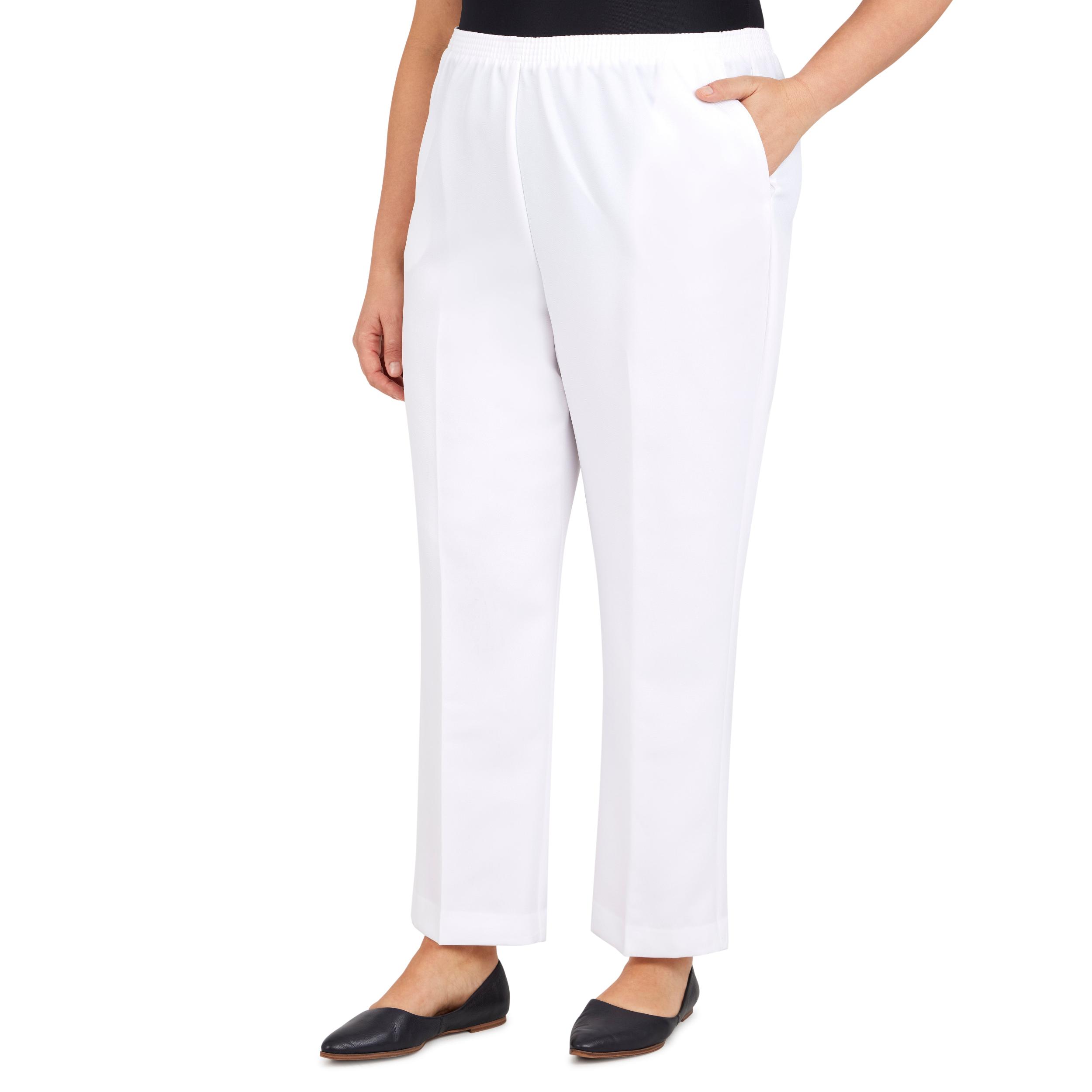 Alfred Dunner Classic Proportioned Pant Short Length - Plus Product Image