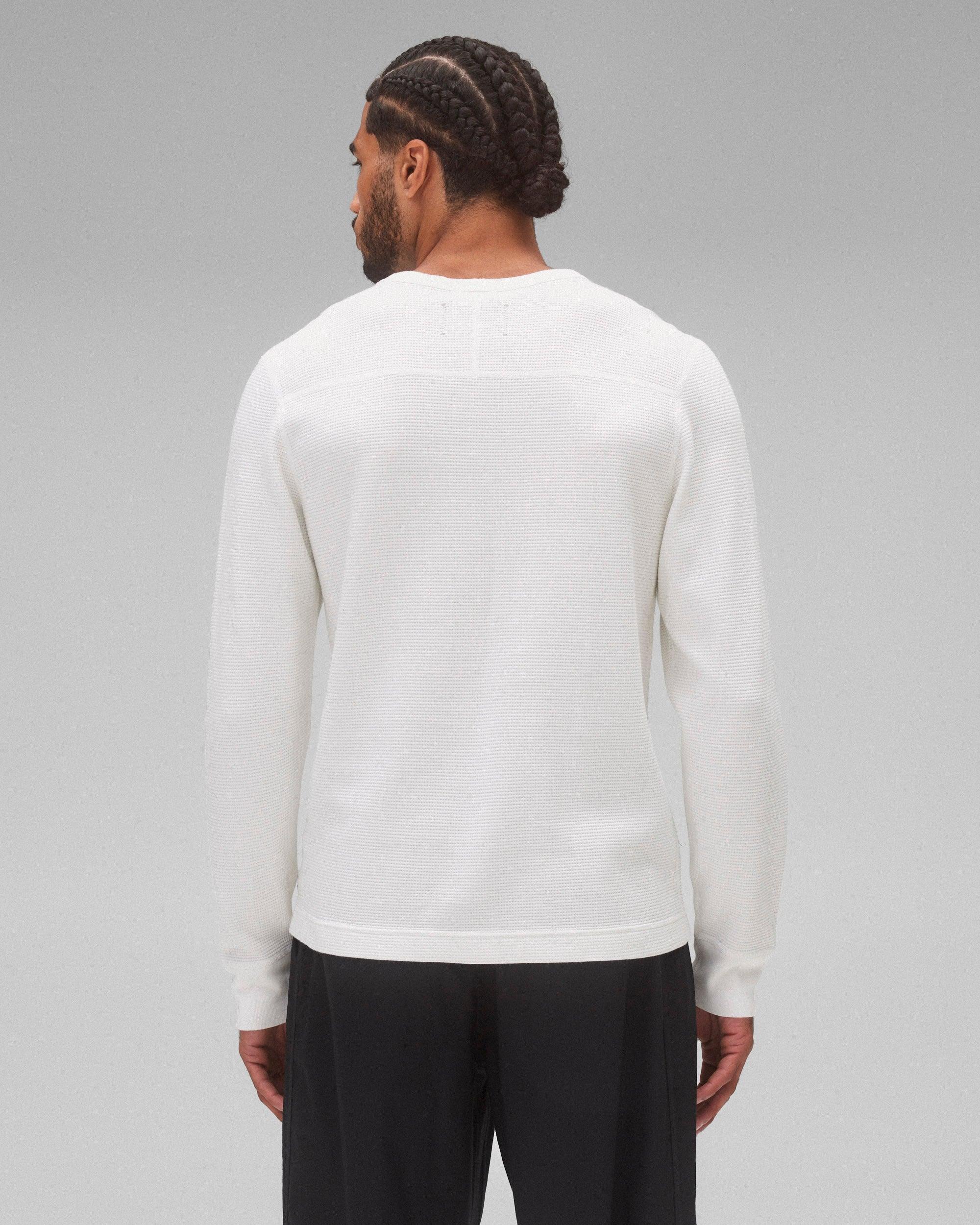 Lightweight Waffle Standard Long Sleeve Male Product Image