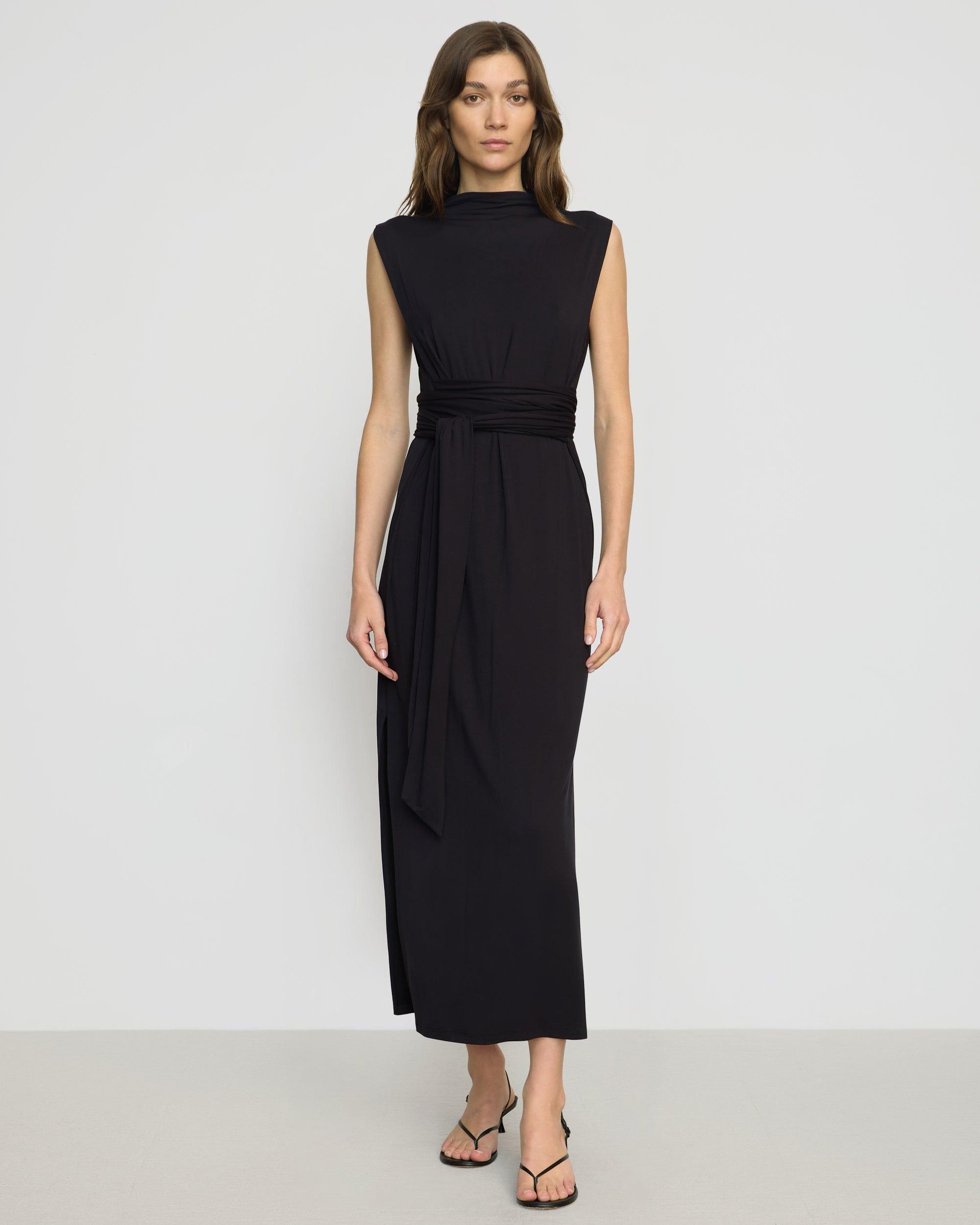 Eden Sleeveless Tie-Front Dress Product Image