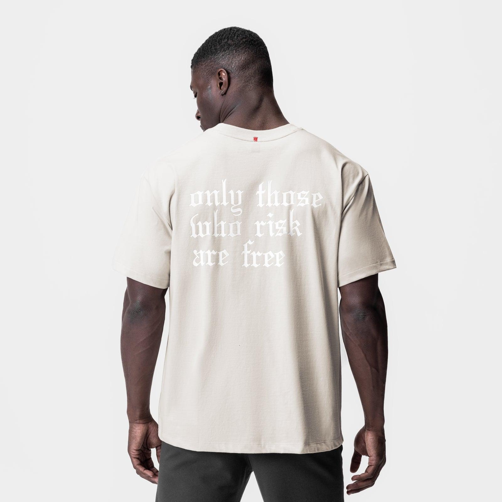 0797. Tech Essential™ Relaxed Tee - Stone/White "OTWR" Product Image