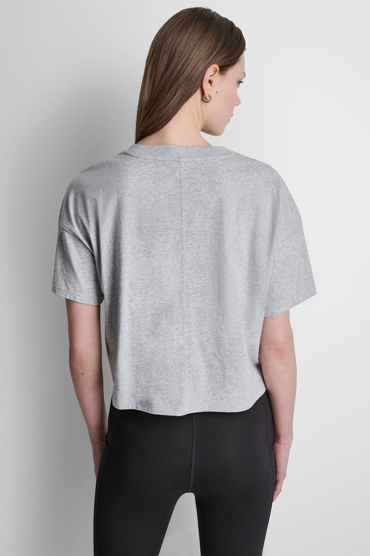 STACKED OMBRE RHINESTONE LOGO TEE Product Image