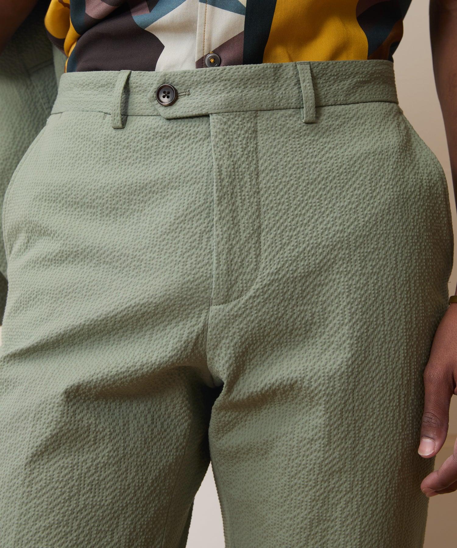 Italian Seersucker Sutton Suit Product Image