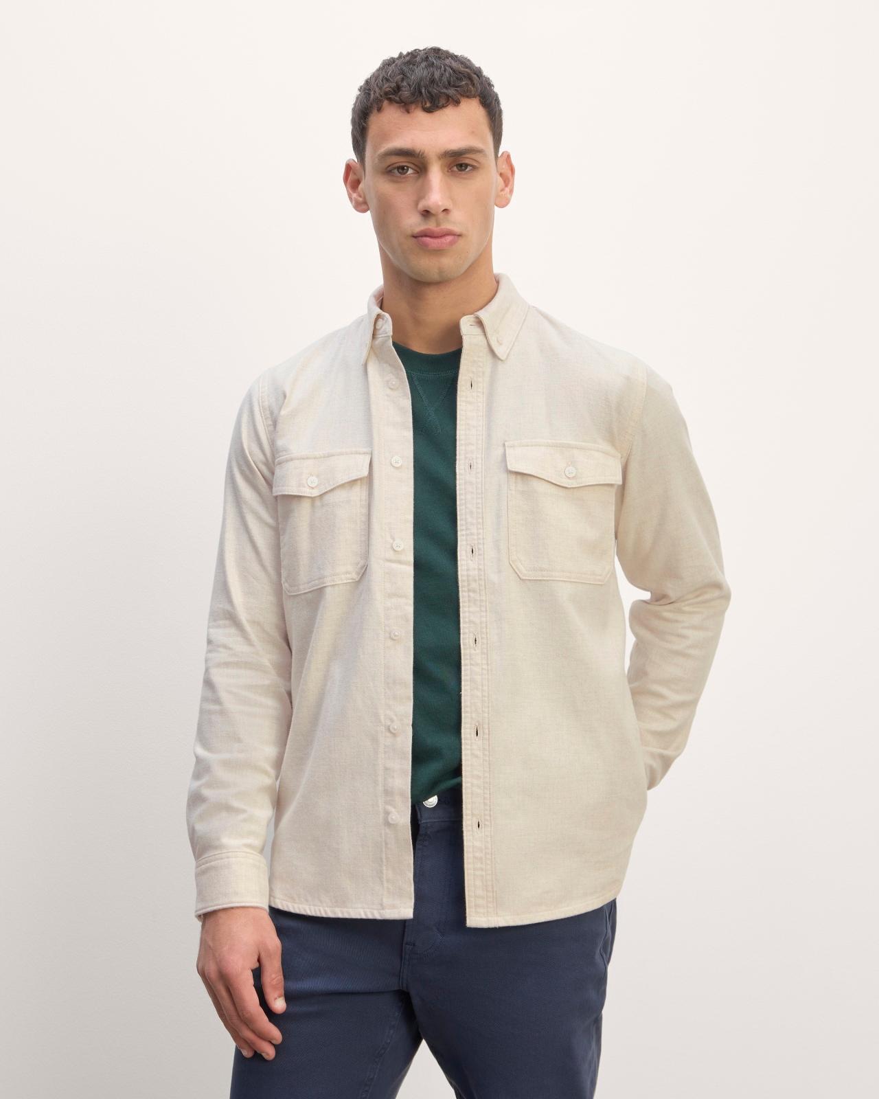 Mens Brushed Flannel Shirt by Everlane Product Image