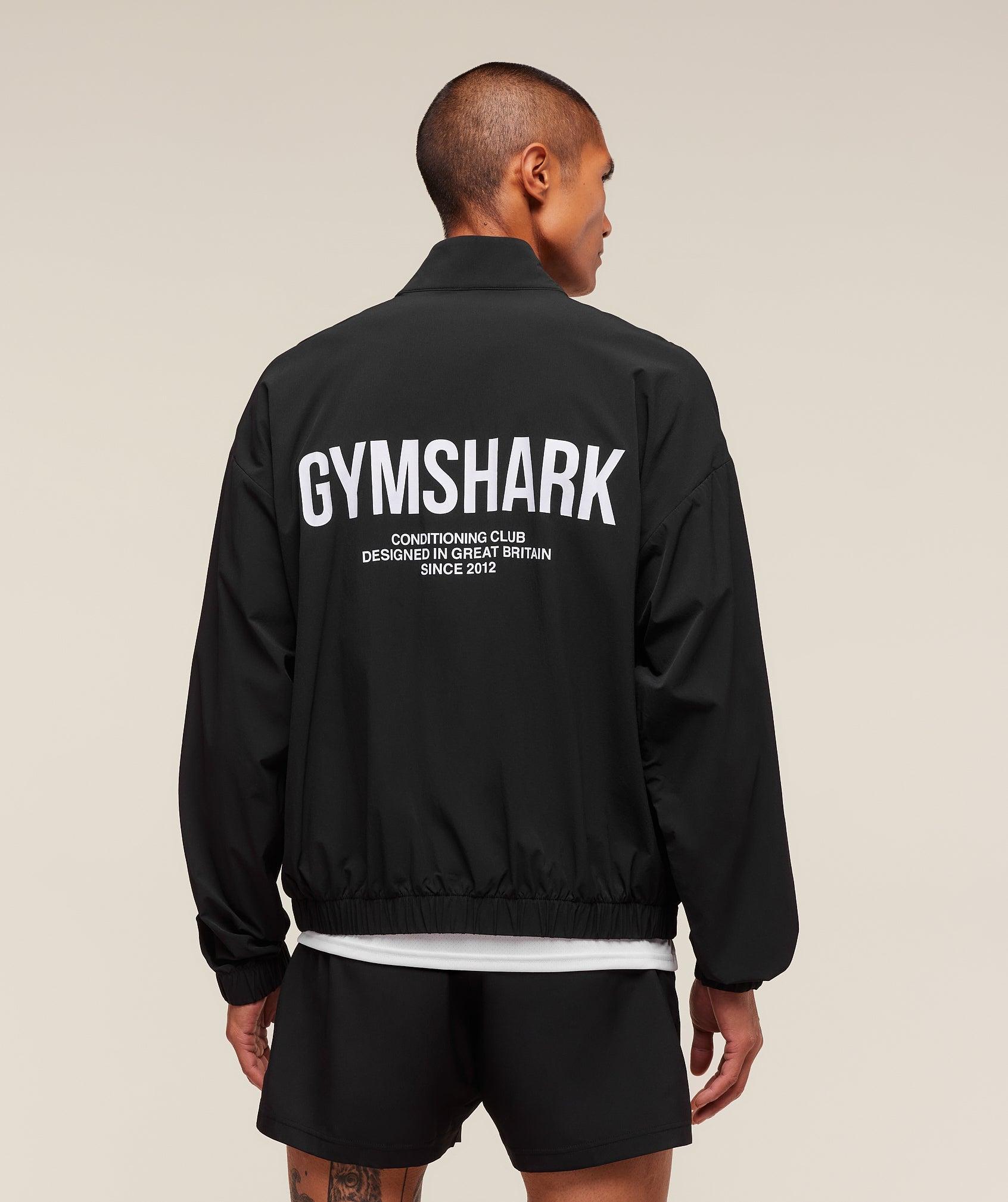 Gymshark Conditioning Club Track Jacket - Black Male Product Image