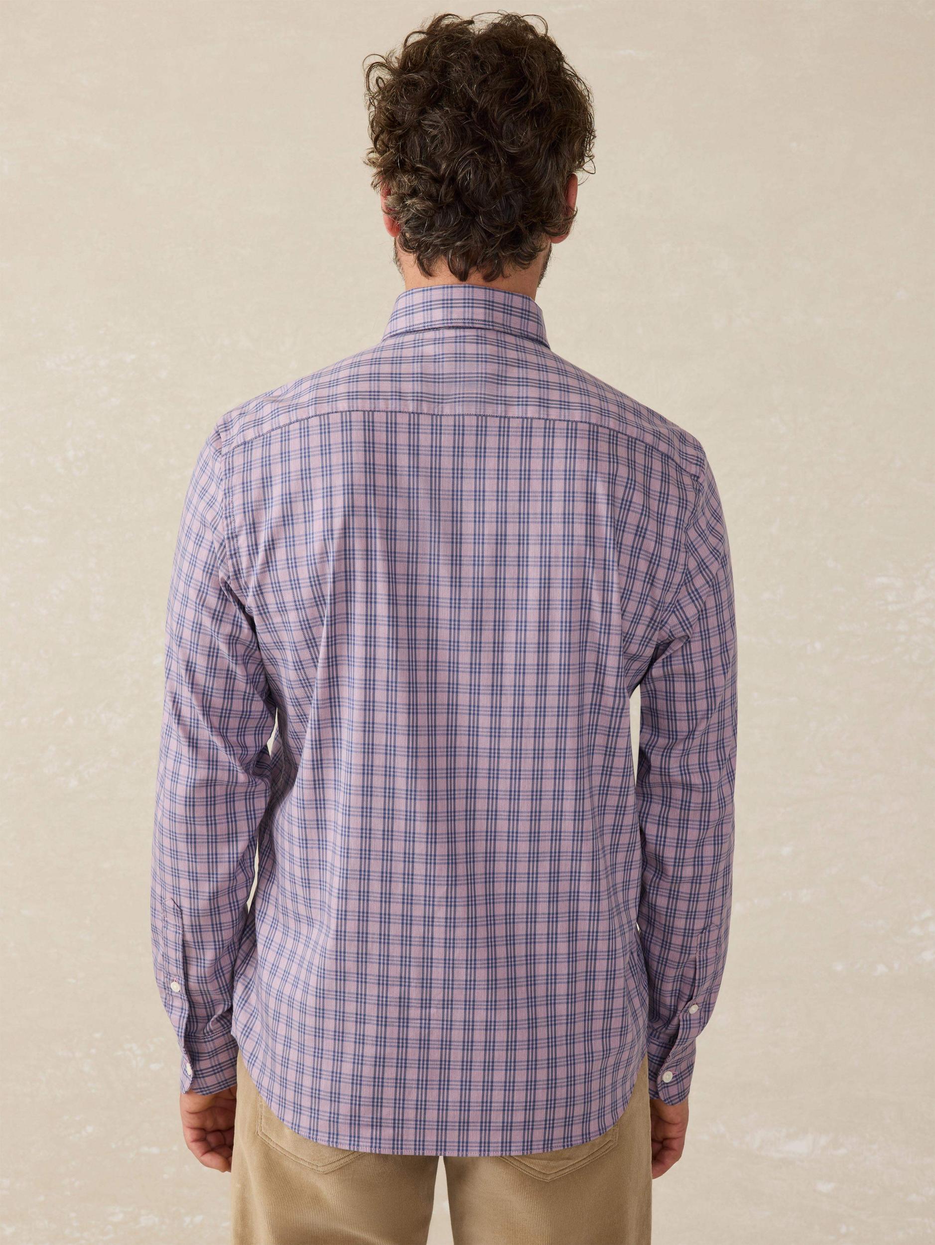 Movement™ Shirt - Berry Skies Check Male Product Image