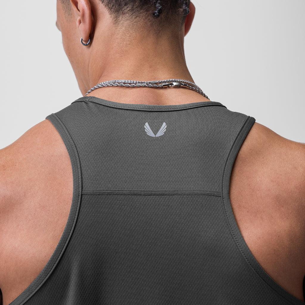 0754. AeroSilver® Training Singlet - Space Grey Product Image
