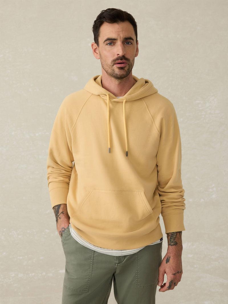 High Standard Fleece Hoodie - Sun Yellow Product Image