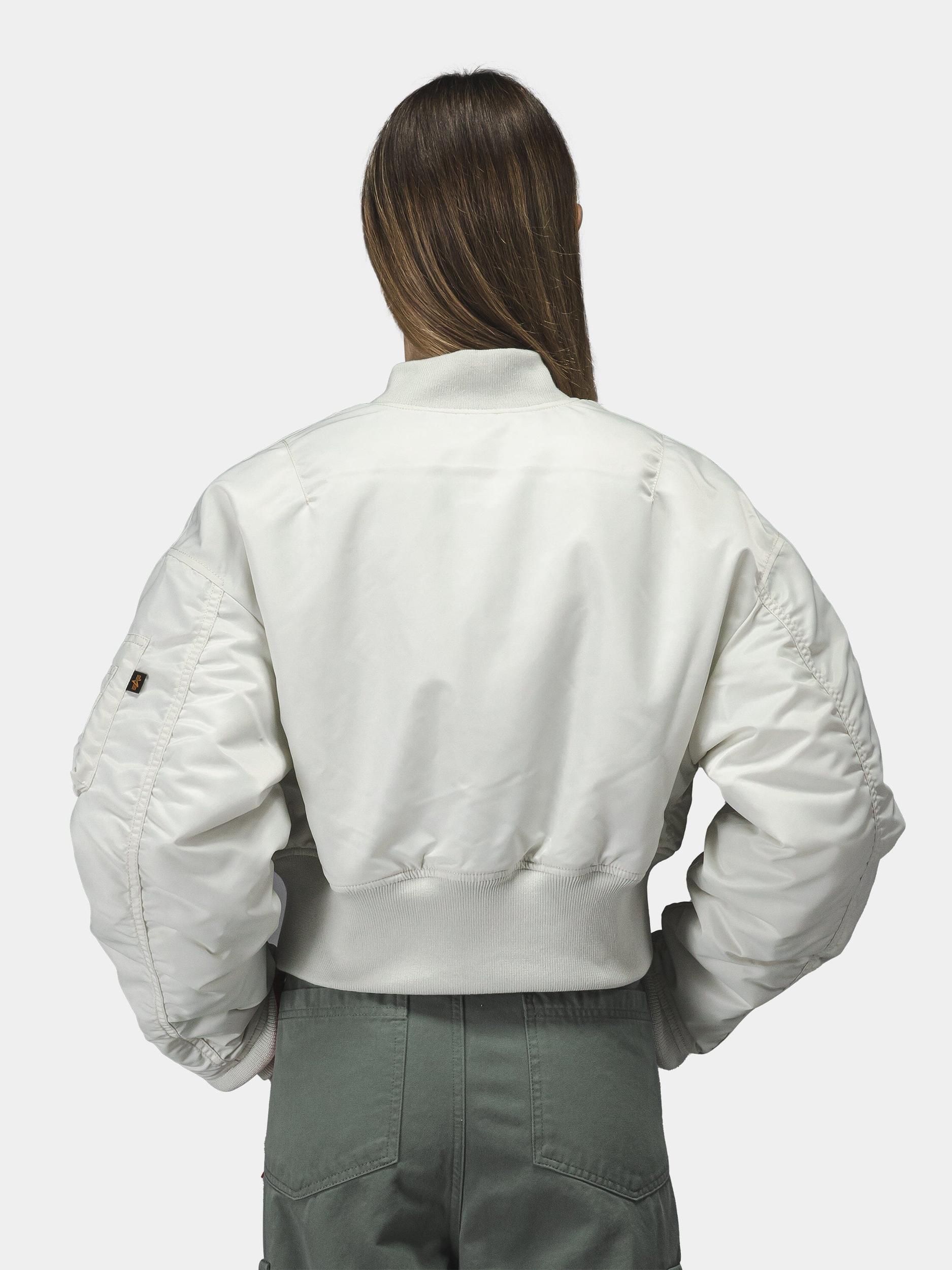 CROPPED MA-1 FLIGHT JACKET WOMENS Product Image