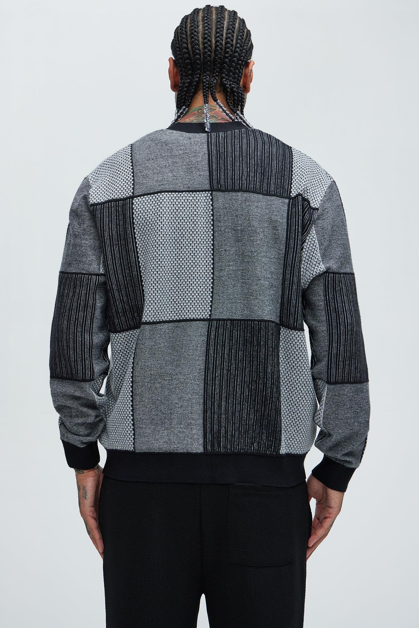 Better And Better Sweater Cardigan - Black Male Product Image